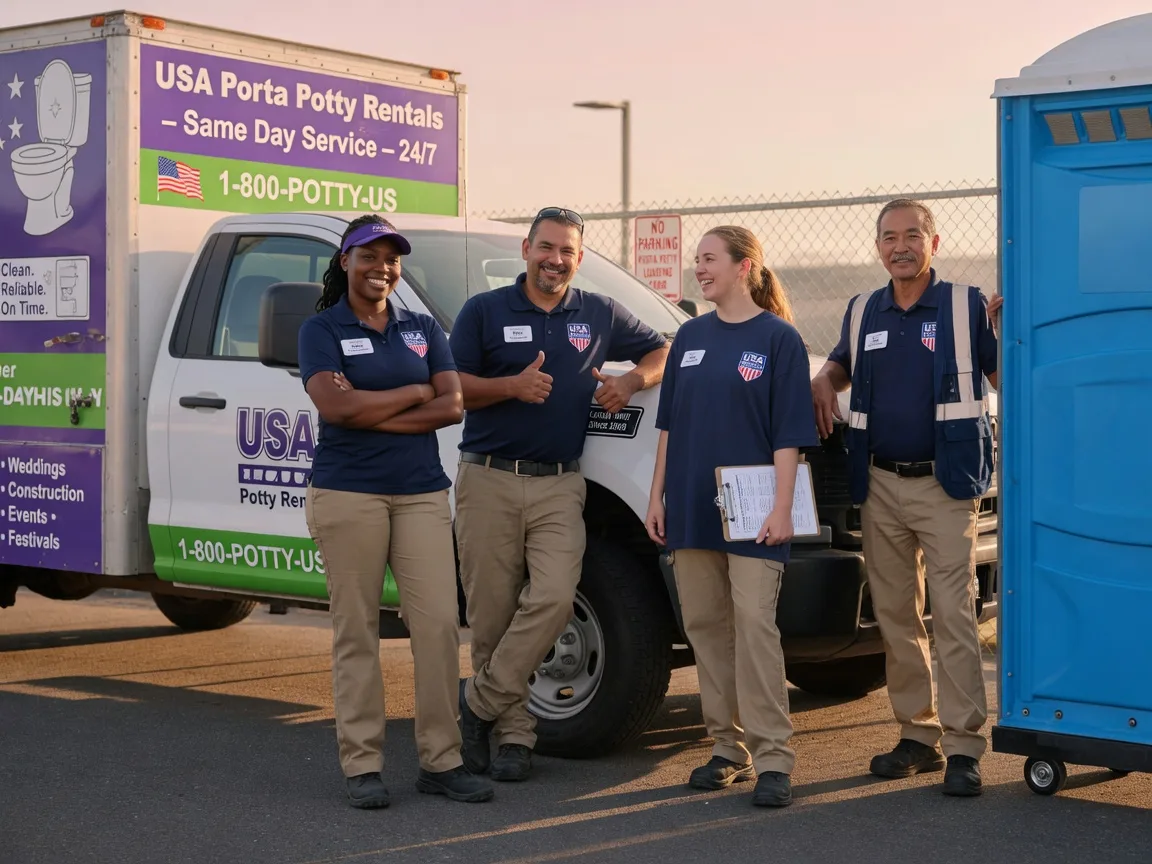 Porta Potty Rental company in North Georgetown, OH